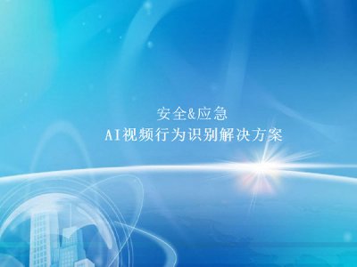 安全应急AI视频行为分析系统2022